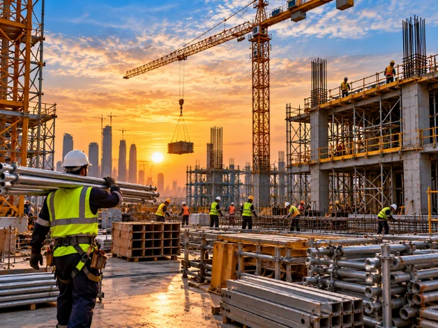 Construction industrial operations